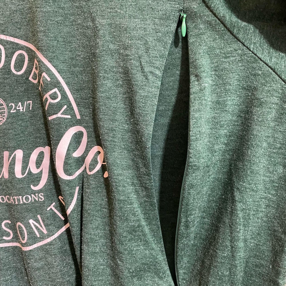 Green Maternity Shirt